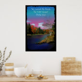 "Er führt mich" Inspiration Poster Print (Küche)