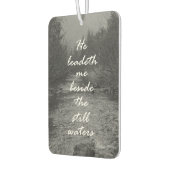 Er führt mich neben dem Still Waters Bible Verse Autolufterfrischer (Links)