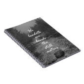 Er führt mich neben dem Still Waters Bible Verse Notizblock (Rechte Seite)