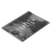 Er führt mich neben dem Still Waters Bible Verse Notizblock (Linke Seite)