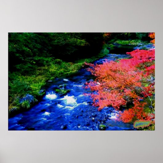 Er führt mich neben den stillen Gewässern Poster (Vorne)