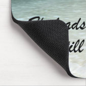 Er führt mich neben den stillen Wassern... Mousepad (Ecke)