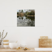 Er führt mich neben stillem Wasser Poster (Küche)