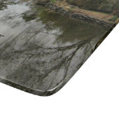 Er führt mich neben stillem Wasser Schneidebrett (Ecke)