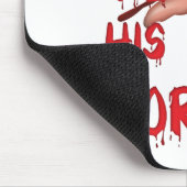 Er gab Christlich sein Blut Mousepad (Ecke)