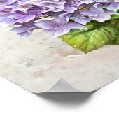 Er geht mit mir zusammen mit Vögeln Poster (Ecke)