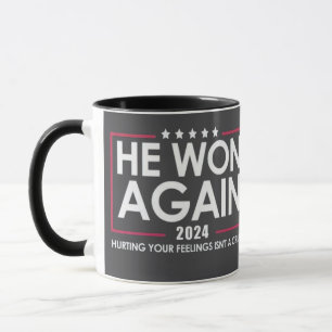 Er gewann 2024 wieder Trump Inaguration 2025 Tasse