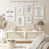 Er gibt den Reichen Kraft, Isaiah 40:29 Poster