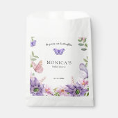 Er gibt ihren Schmetterlingen Brautparty Elegant Geschenktütchen (Vorderseite)