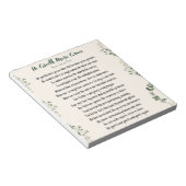 Er gibt mehr Grace Notepad Notizblock (angewinkelt)