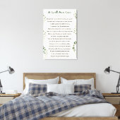 Er gibt mehr Grace Wrapped Canvas Leinwanddruck (Insitu (Schlafzimmer))