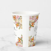 Er gibt mir das Brautparty der Schmetterlinge Pappbecher (Rechts)