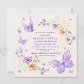 Er gibt mir das Brautparty Wasserfarbe Einladung (Vorderseite)