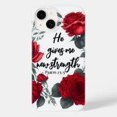 Er gibt mir neue Kraft Case-Mate iPhone Hülle (Rückseite)