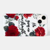 Er gibt mir neue Kraft Case-Mate iPhone Hülle (Rückseite (Horizontal))