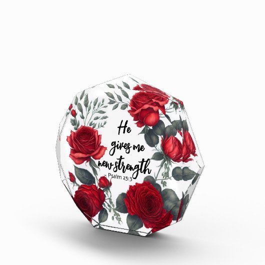 Er gibt mir neue Kraft Fotoblock (Rechts)