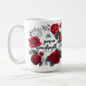 Er gibt mir neue Kraft Kaffeetasse (Links)