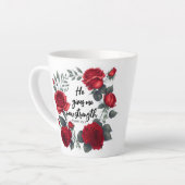 Er gibt mir neue Kraft Milchtasse (Linke Ecke)