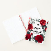 Er gibt mir neue Kraft Notizblock (Innenseite)