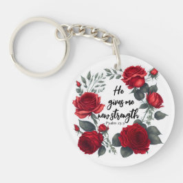 Er gibt mir neue Kraft Schlüsselanhänger