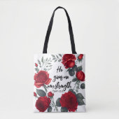 Er gibt mir neue Kraft Tasche (Vorderseite)