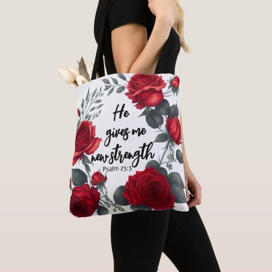 Er gibt mir neue Kraft Tasche (Von Nahem)