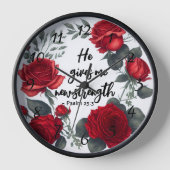 Er gibt mir neue Kraft Uhr (Vorderseite)