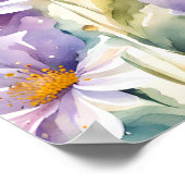 Er gibt mir Schmetterlinge Brautparty Begrüßungsze Poster (Ecke)