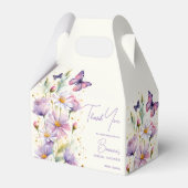 Er gibt mir Schmetterlinge Brautparty danke Geschenkschachtel (Vorderseite)