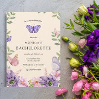 Er gibt mir Schmetterlinge Wildblumen Bachelorette