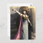 Er ging so postkarte (Vorne/Hinten)