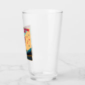 Er glaubt, ich bin Zuhause und säubere Sassy Runne Glas (Links)