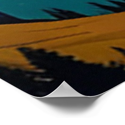 Er glaubt, ich bin Zuhause und säubere Sassy Runne Poster (Ecke)