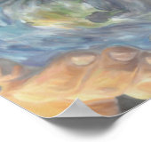 Er Got die ganze Welt in seinen Händen Poster (Ecke)