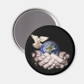 Er Got die ganze Welt... Magnet (Vorderseite/Rückseite)