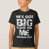 Er Got große Pläne für mich Jeremiah T-Shirt (Vorderseite)