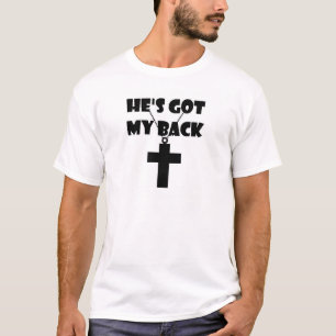 Er got mir den Rücken T-Shirt