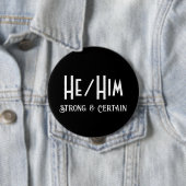 ER/HABM: Starker und bestimmter runder schwarzer K Button (Beispiel)