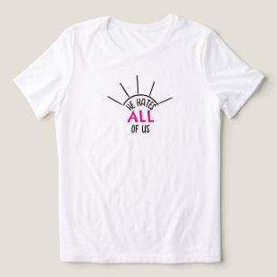 Er hasst alle T-Shirts
