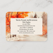 Er hat alles schöne Bibelfallen Bäume gemacht Visitenkarte (Rückseite)