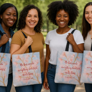 Er hat alles schöne Kirschblüten gemacht Tasche