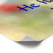 Er hat alles schöne Poster gemacht (Ecke)