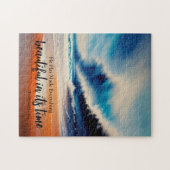 Er hat alles schöne Puzzle gemacht (Horizontal)