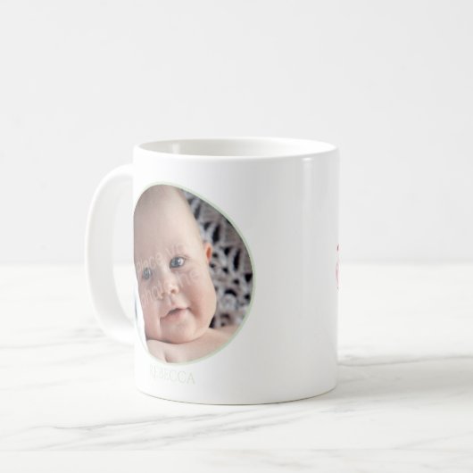 Er hat alles schönes Ecclesiastes 3:11 gemacht Kaffeetasse (Vorderseite Links)