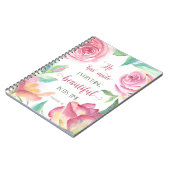 Er hat alles schönes Ecclesiastes 3:11 gemacht Notizblock (Linke Seite)