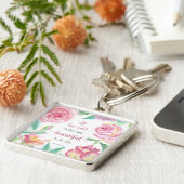 Er hat alles schönes Ecclesiastes 3:11 gemacht Schlüsselanhänger (Seite)