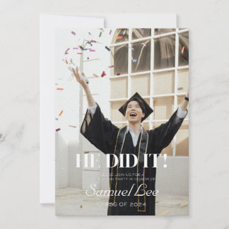 ER HAT DIE EINLADUNG DER BILDUNGSPARTEI UNTERNOMME