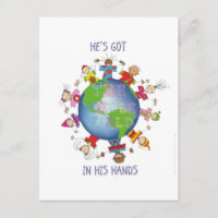 Er hat die ganze Welt in seinen Händen