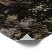 Er hat drei geruchte Kreuze aufgetragen Poster (Ecke)