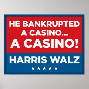 Er hat ein Casino Bankrott gemacht... EIN KASINO! Poster